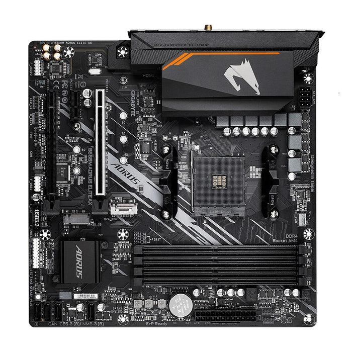 Gigabyte B550M AORUS ELITE AX Motherboard