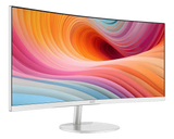 MSI Pro MP341CQW 34in Ultra-wide QHD VA 120Hz Curved Business Monitor - White by MSI