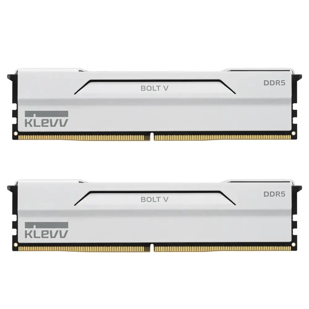 Klevv Bolt V (AMD ONLY) 32GB (2x16GB) 6000MHz CL30 DDR5 White by Klevv