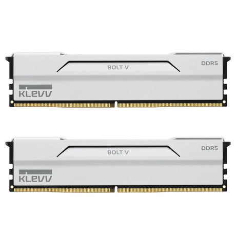 Klevv Bolt V (AMD ONLY) 32GB (2x16GB) 6000MHz CL30 DDR5 White by Klevv