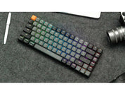 Keychron K3v3 QMK Wireless Low-Profile Backlit Red Switch Mechanical White Keyboard