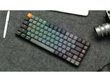 Keychron K3v3 QMK Wireless Low-Profile Backlit Red Switch Mechanical White Keyboard