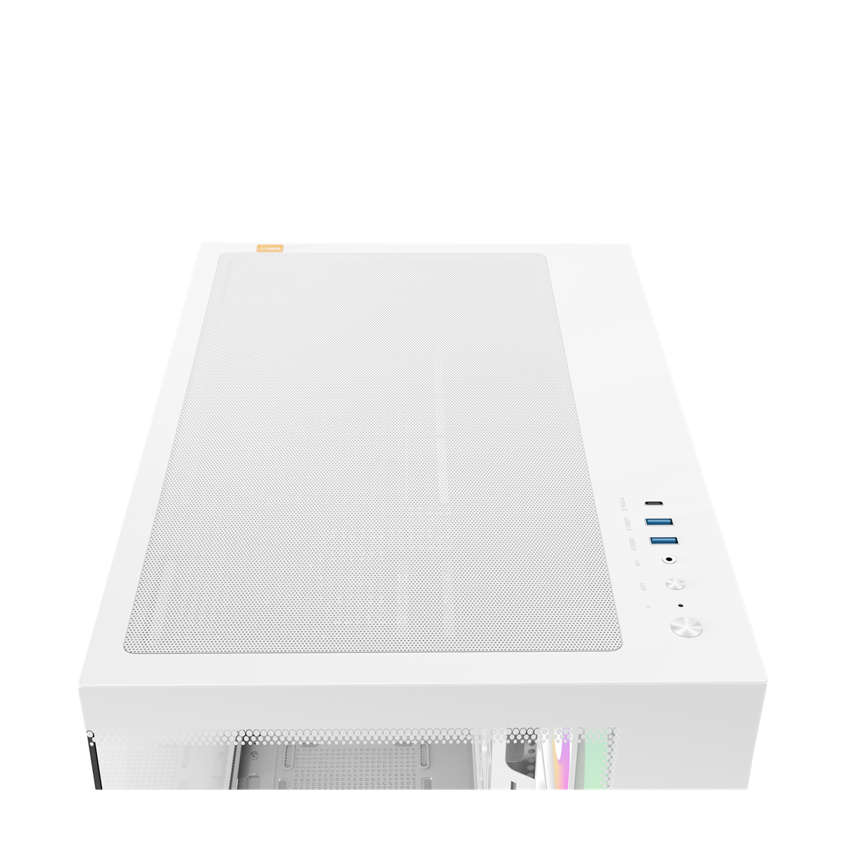 OCYPUS Gamma C74 WHITE ATX case with 4 fans