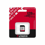 Kingston Canvas React Plus V60 128GB SD memory card by Kingston