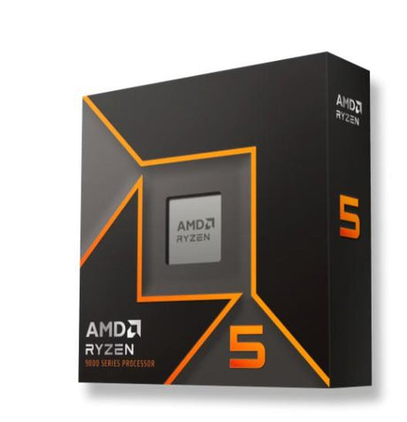 AMD Ryzen 5 9600X 6Cores/12Threads, 65 watts, Max Boost Clock 5.4 GHz
