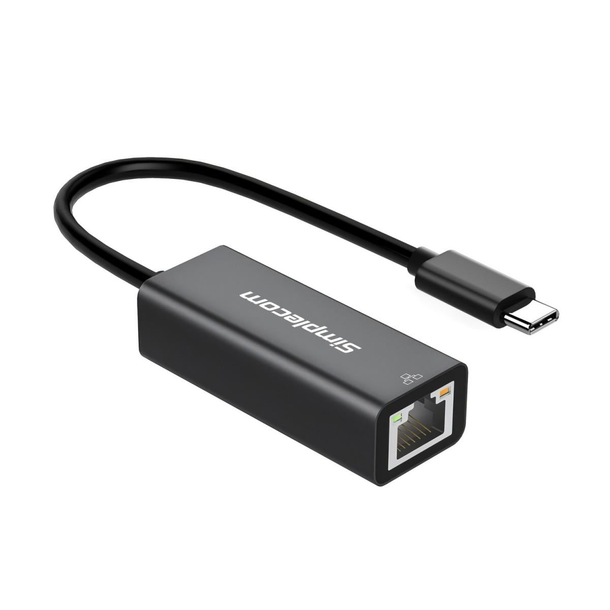 Simplecom NU314 SuperSpeed USB-C to Gigabit Network Adapter