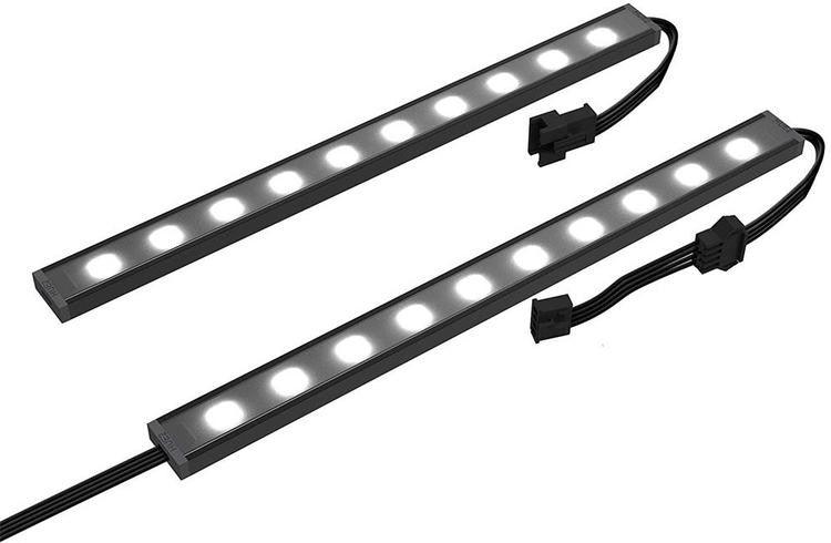 NZXT HUE UnderGlow 200mm Dual RGB LED Strips - Electronics > Electronics Accessories > Cables > Audio & Video Cables from NZXT