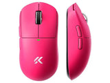 MCHOSE A5 V3 Ultralight 8K Wireless Ergonomic Gaming Mouse - Berry Red (Pink) by MCHOSE