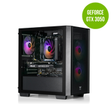 Thermaltake Genesis V5 Ryzen 5 5500 RTX 3050 1TB SSD 16GB RAM W11H Gaming Desktop PC - Black