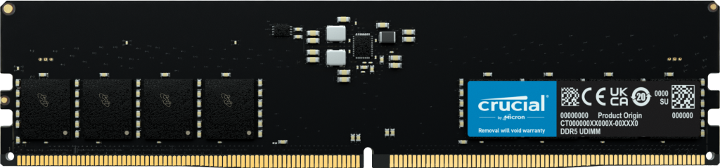 Crucial 32GB DDR5 UDIMM 5600MHz Desktop PC Memory