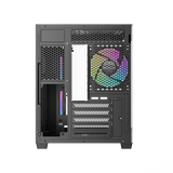 OCYPUS Gamma C54 BLACK mATX case with 3 Fans