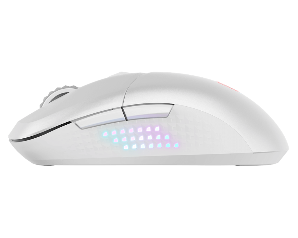 MSI VERSA 300 Elite RGB Wireless White Gaming Mouse