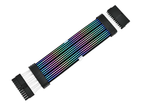Thermaltake TtMod Sleeved 240mm ARGB PSU Cable - Black Edition by Thermaltake
