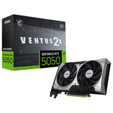 MSI GeForce RTX 5050 8G Ventus 2X OC - Electronics > Electronics Accessories > Computer Components > I/O Cards & Adapters > Video Cards & Adapters from MSI