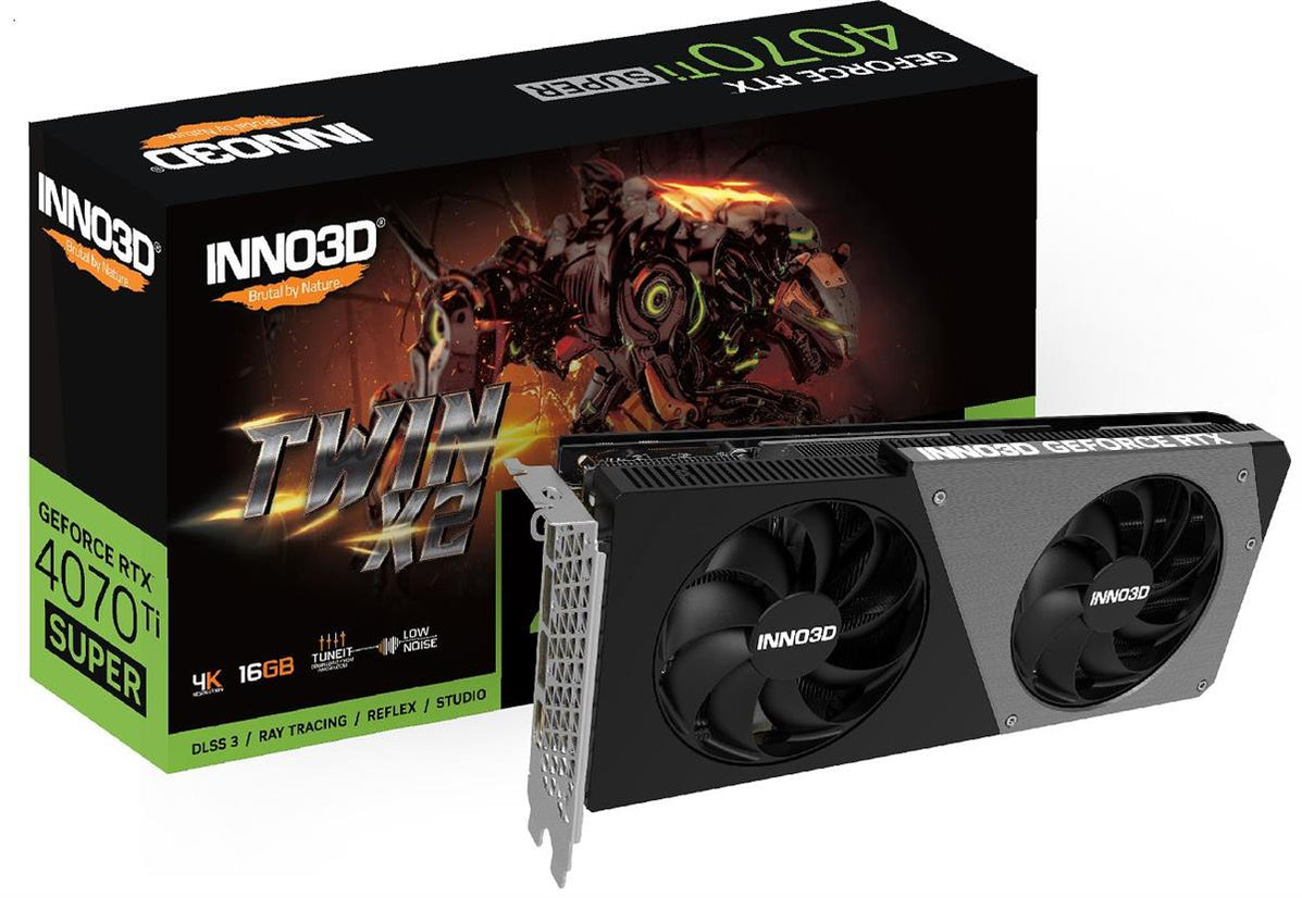 INNO3D nVidia GeForce RTX 4070 Ti Super Video Card — IT Warehouse