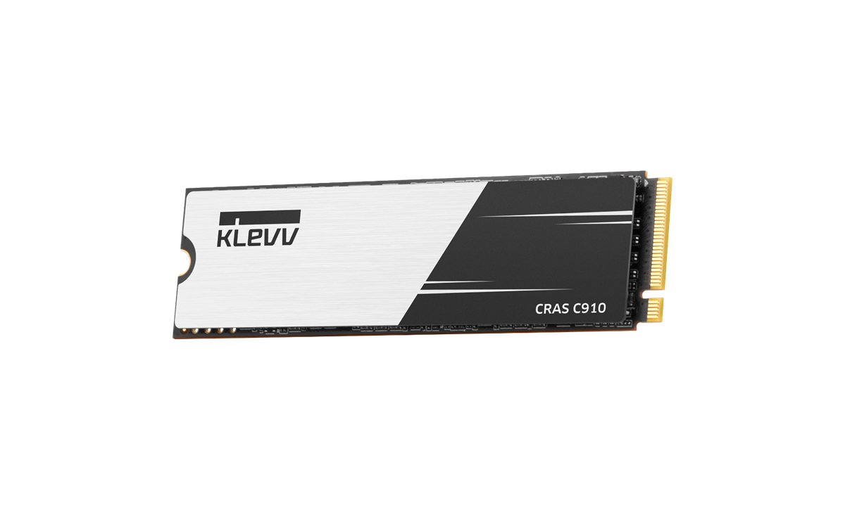 KLEVV CRAS C910 4TB M.2 NVMe PCIe Gen4x4 SSD Heatsink Included, up to 5200MB/s