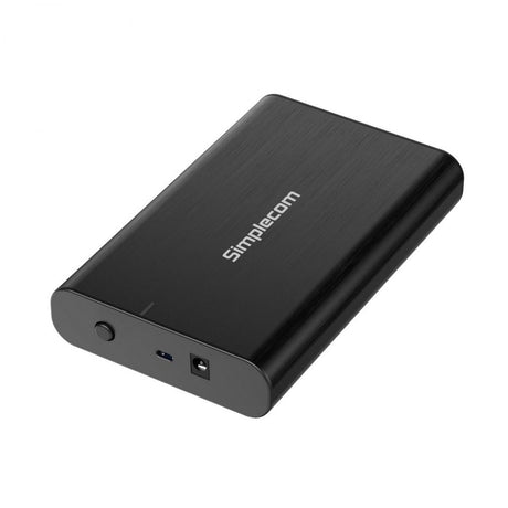 Simplecom SE331 Aluminium 3.5'' SATA to USB-C External Hard Drive Enclosure USB 3.2 Gen1 5Gbps - Electronics > Electronics Accessories > Computer Components > Storage Devices > Hard Drive Accessories > Hard Drive Enclosures & Mounts from Simplecom