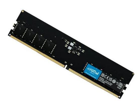 Crucial 8GB (1x8GB) DDR5 UDIMM 5600MHz CL46 Desktop PC Memory - Electronics > Electronics Accessories > Memory > RAM from Crucial