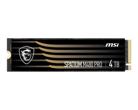 MSI Spatium 2TB M480 Pro M.2 NVMe Gen4 SSD