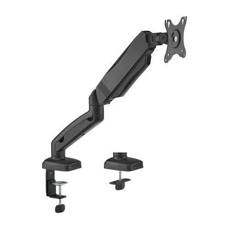 Brateck Economy Single Screen Spring-Assisted Monitor Arm Fit Most 17"-32" Monitor Up to 9 kg VESA 75x75/100x100, Matte Black by Brateck