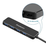 Simplecom CH342 USB 3.0 SuperSpeed 4 Port Hub - Electronics > Electronics Accessories > Computer Components > USB & FireWire Hubs from Simplecom