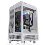 Thermaltake The Tower 100 Tempered Glass Mini Tower White Edition - Electronics > Electronics Accessories > Computer Components > Desktop Computer & Server Cases from Thermaltake