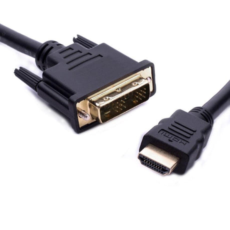 8Ware HDMI To DVI Cable Male To Male 2m - Electronics > Electronics Accessories > Cables > Audio & Video Cables from 8ware