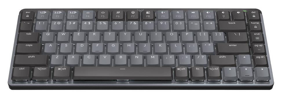 Logitech MX Mechanical Mini Wireless Keyboard, Graphite, MX Clicky