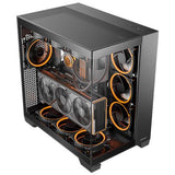 Antec C8 - Black, Full Tower, E-ATX/ATX/Micro-ATX/ITX, 270° Tempered Glass, USB-C 10Gbps, Triple 360mm Radiator Support, 2Yr Wty