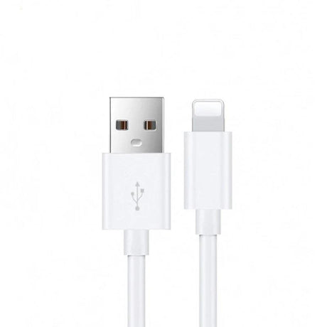 USP Lightning to USB-A Cable (2M) White - Electronics > Electronics Accessories > Cables > Storage & Data Transfer Cables > USB Cables from USP