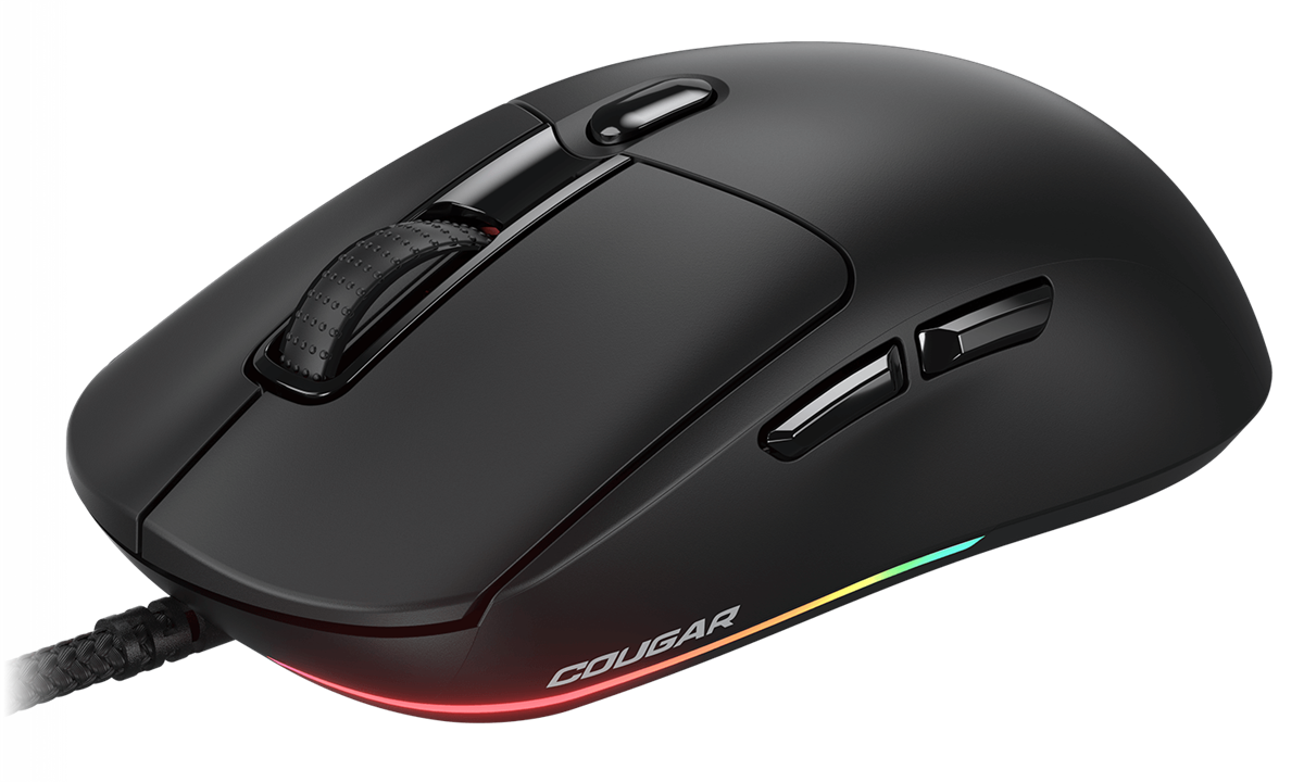 Cougar Minos NEO RGB Gaming Mouse, Black - Electronics > Electronics Accessories > Computer Components > Input Devices > Mice & Trackballs from Cougar