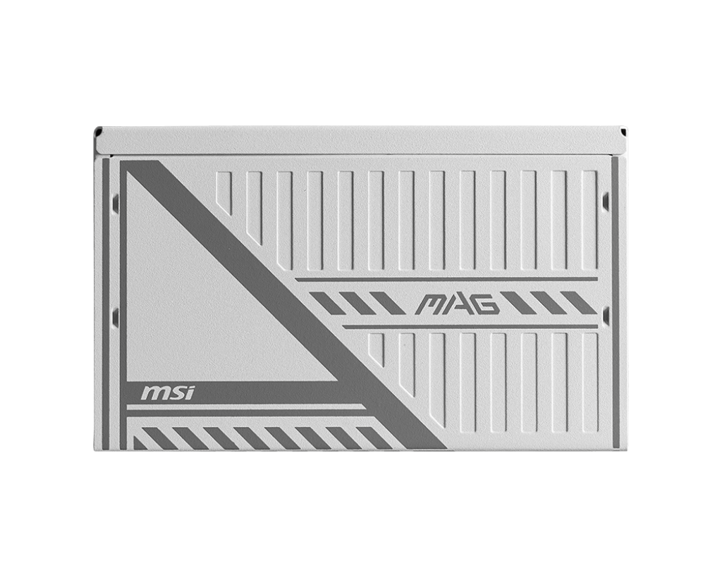 MSI 650W MAG 80+ Bronze ATX Power Supply - White