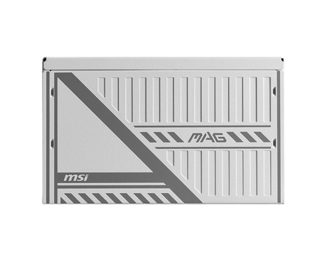 MSI 650W MAG 80+ Bronze ATX Power Supply - White