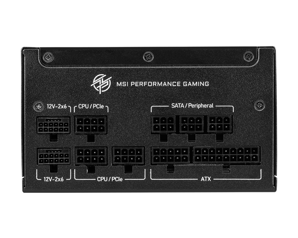 MSI MPG A1000GS PCIE5 1000W Power Supply