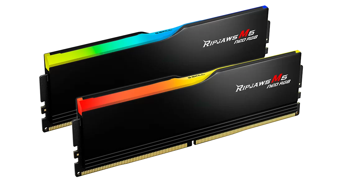 G.Skill 64GB F5-6000J3636F32GX2-RM5NRK Ripjaws RGB CL36 6000MHz DDR5 RAM