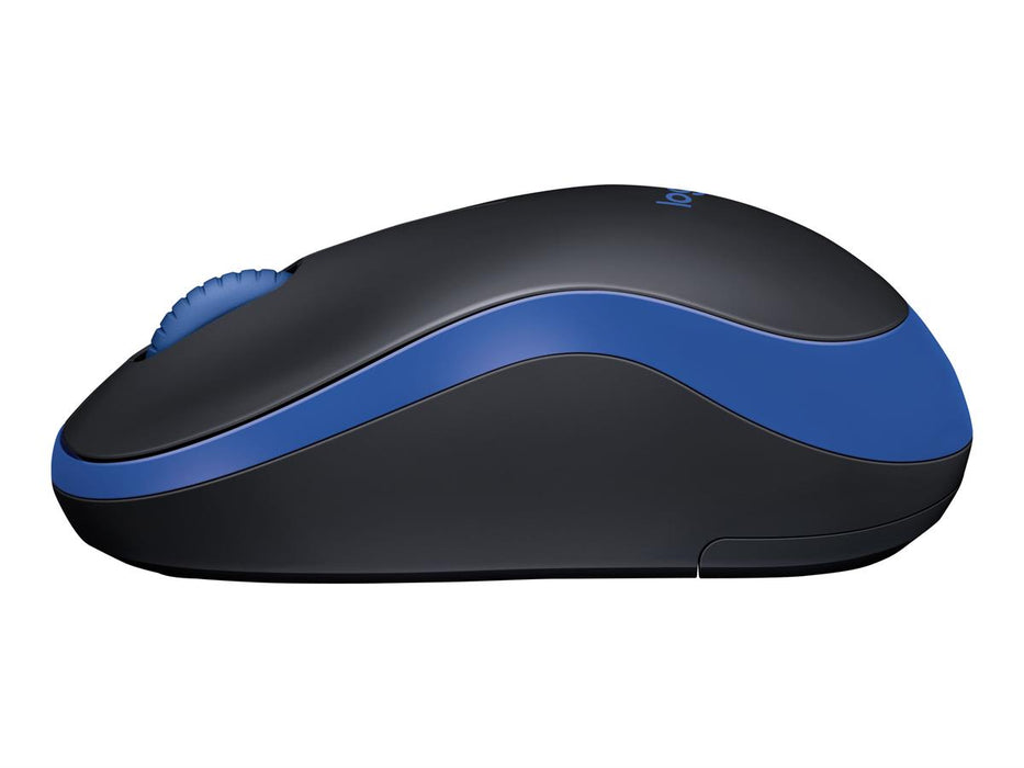 Logitech M185 Wireless Mouse-Blue