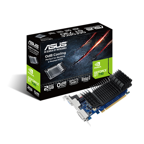 ASUS GeForce GT 730 2GB GDDR5 Video Card GT730-SL-2GD5-BRK