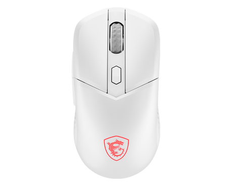 MSI VERSA 300 Elite RGB Wireless White Gaming Mouse