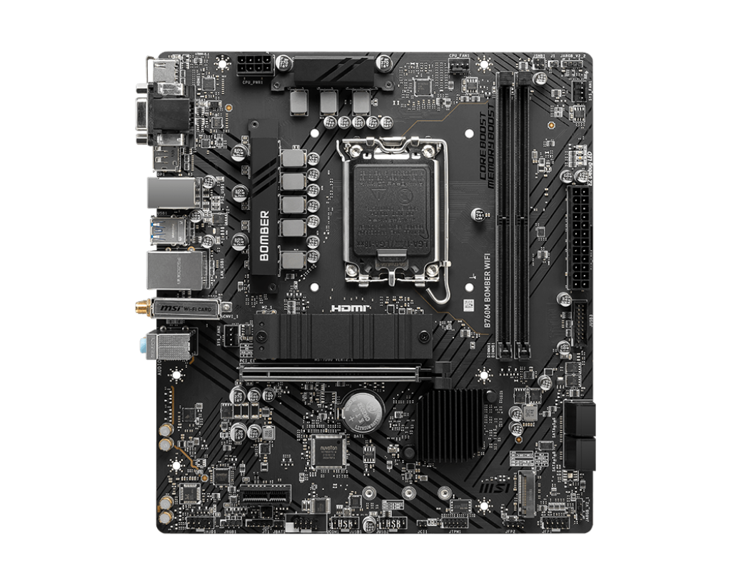 MSI B760M BOMBER WIFI Motherboard