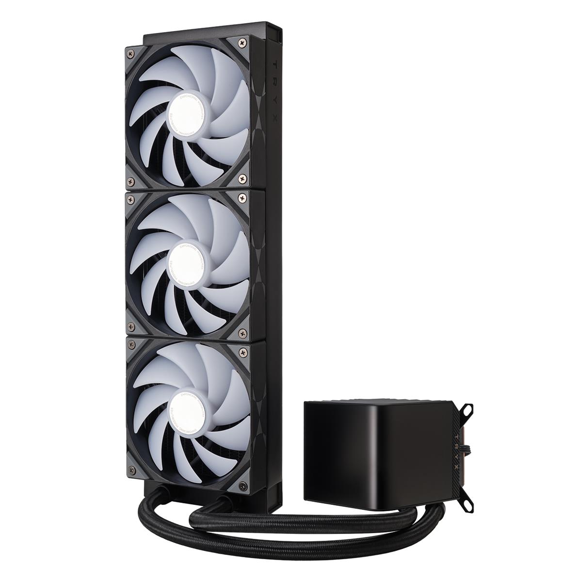 TRYX PANORAMA 360mm AIO Liquid Cooler ARGB Black