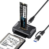 Simplecom SA516 NVMe/SATA Dual Protocol M.2 SSD and 2.5" SATA to USB Adapter 10Gbps