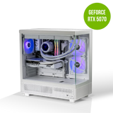 Thermaltake Horizon Pro V2 Ryzen 5 7600 GeForce RTX 5070 2TB SSD 32GB RAM W11H Gaming Desktop PC - Snow Edition by Thermaltake