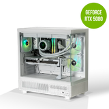 Thermaltake Horizon Xtreme V2 Ryzen 7 7800X3D RTX 5080 2TB SSD 32GB RAM W11H Gaming Desktop PC - Snow Edition by Thermaltake