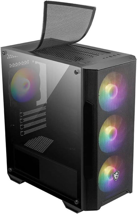 MSI MAG Forge M100A Mini-Tower PC Case