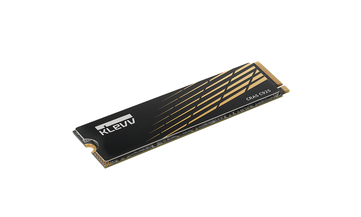 KLEVV CRAS C925 2TB M.2 NVMe PCIe Gen4x4 SSD Heatsink Included, up to 7400MB/s