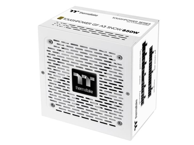 Thermaltake ToughPower GF A3 Snow 850W 80+ Gold PCIe 5 ATX 3.0 Full Modular Power Supply - from Thermaltake
