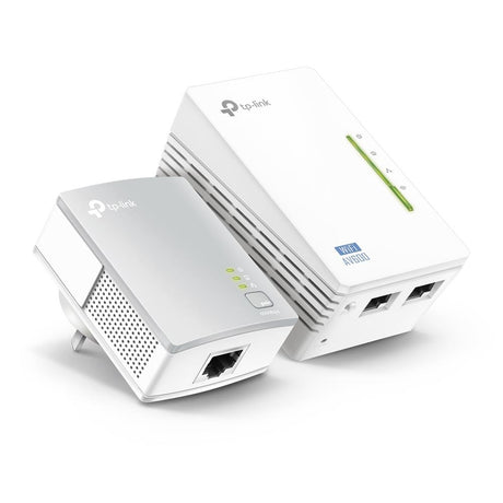 TP-Link TL-WPA4220KIT 300Mbps AV600 Wi-Fi Powerline Extender Starter Kit - Electronics > Networking > Repeaters & Transceivers from TP Link
