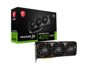 MSI GeForce RTX™ 4070 Ti SUPER 16G SHADOW 3X OC Video Card