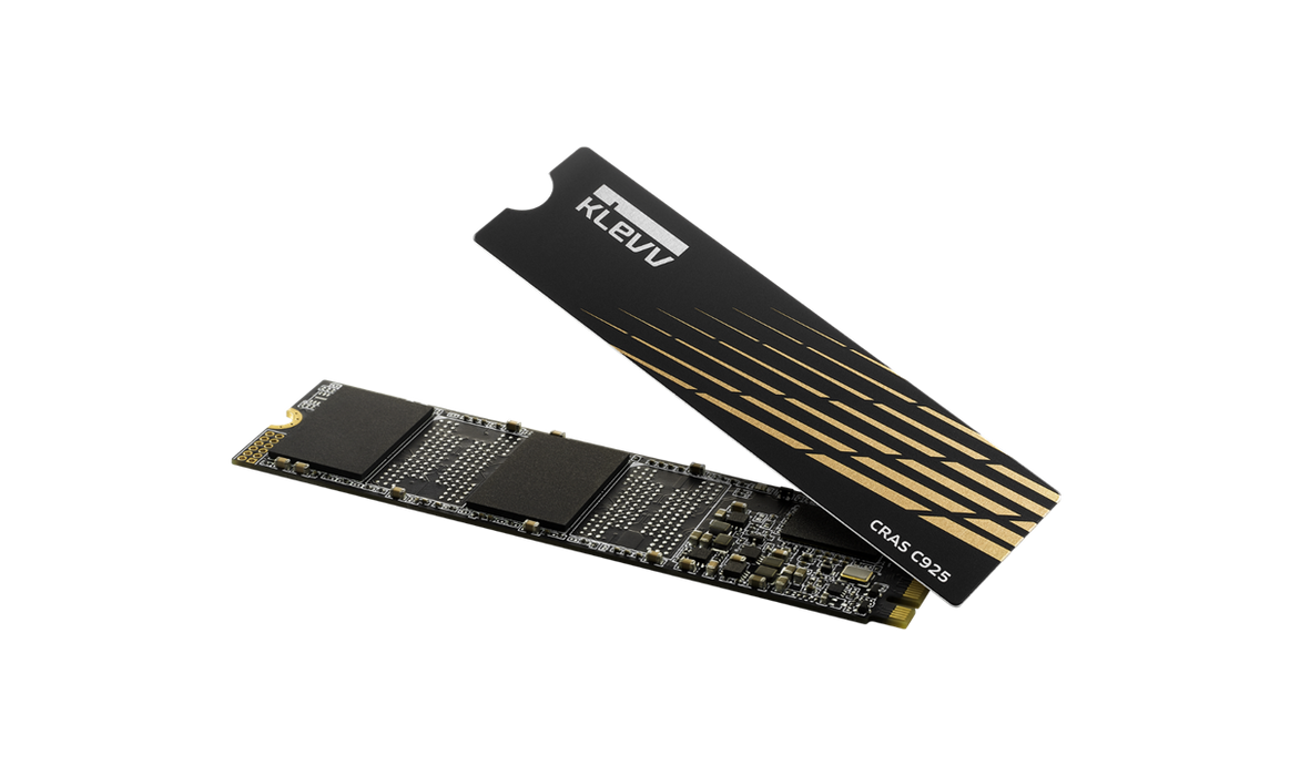 KLEVV CRAS C925 2TB M.2 NVMe PCIe Gen4x4 SSD Heatsink Included, up to 7400MB/s