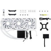 TRYX PANORAMA 360mm AIO Liquid Cooler ARGB White